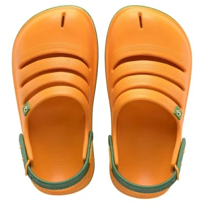 Bild av Havaianas pojkar unisex barn träsko Brasilien sandal, gUL, 10/11 UK barn, Child