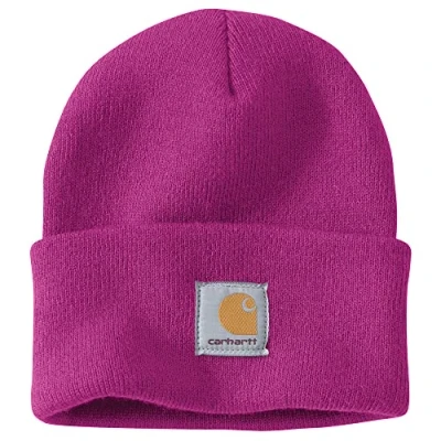 Bild av Carhartt Unisex Strickmütze Watch Hat Beanie A18, Magenta Agate, A18