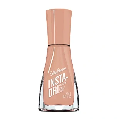 Bild av Sally Hansen Insta Dri nagellack, 3 i 1 formel, primer, färg och täcklack, snabbtorkande, precisionspensel, 138 snabbkaffe