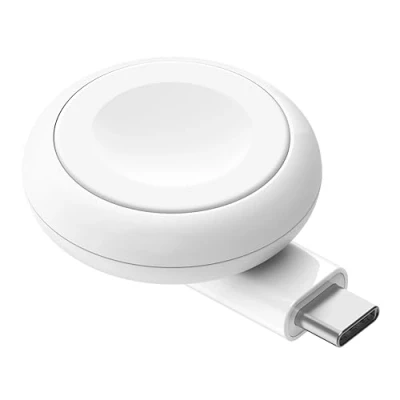 Bild av Belkin BoostCharge bärbar laddare med USB C för Apple Watch MFi certifierad Watch, serie 7, 8 och 9 samt ultra m.fl. Kompatibel MacBook, iPhone 15, Vit