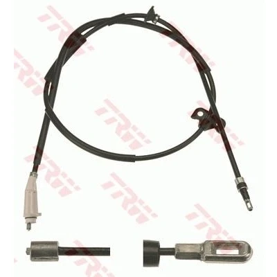 Bild av TRW GCH541 Câble De Frein 1993, 1912 à disque VOLVO: V70 2, XC70 I Cross Country