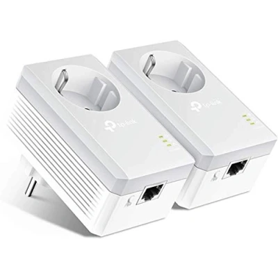 Bild av TP Link TL PA4010PKIT Passthrough Powerline Adapter Starter Kit