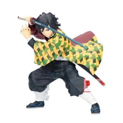 Bild av Banpresto BP89359P Actionfigur Giyu Tomioka Demon Slayer: Kimetsu No Yaiba, Maximatic, 17 cm, flerfärgad