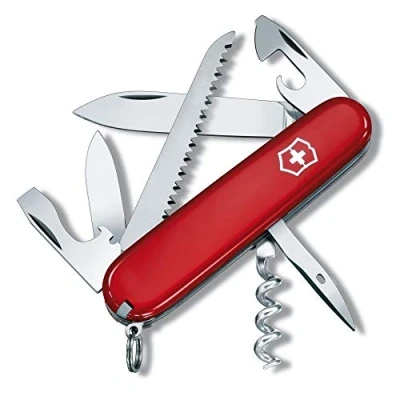 Bild av Victorinox, Schweizer Taschenmesser, Camper, Multitool, 13 Funktionen, Klinge, gross, Korkenzieher, Dosenöffner