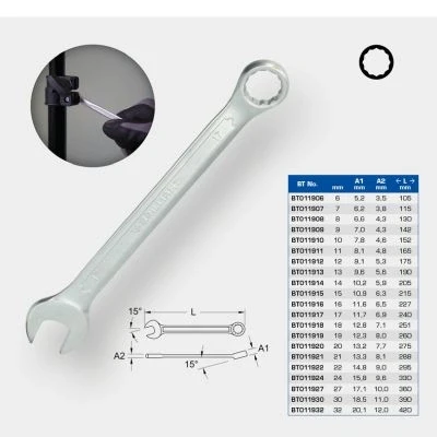 Bild av KS TOOLS BT011917 clés polygonales et de à fourches 17