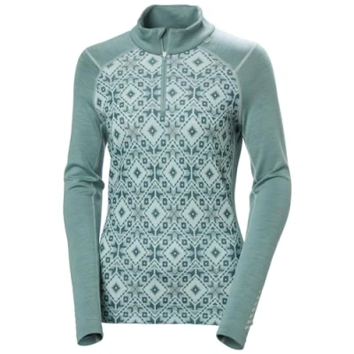 Bild av Helly Hansen W LIFA Merino Midw Gra 1/2 Zip Ls Baselayer