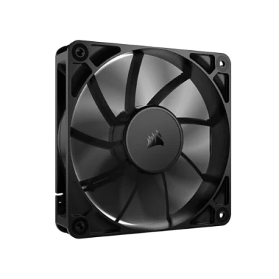 Bild av CORSAIR RS120 120 mm PWM Fläkt Daisy Chain Anslutning Lågbrusig Magnetisk Kupollager Enkelförpackning Svart