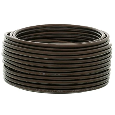 Bild av DCSk högtalarkabel 20m 2x4mm² 99,99% OFC ren koppar för Hifi högtalare boxkabel med polaritetsmarkeringar svart
