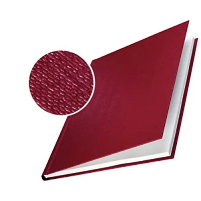 Bild av Leitz imponerar BIND hårda skydd, 7,0 mm rygg, Bordeaux, 10 pack