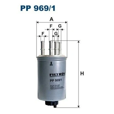 Bild av Bränslefilter FILTRON PP 969/1