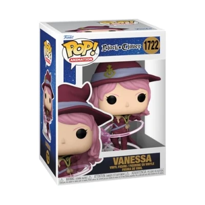 Bild av Funko POP! Animation: Black Clover Vanessa Enoteca Samlarobjekt Vinylfigur Presentidé Officiell Merchandise Leksaker för Barn &amp; Vuxna Anime Fans Modellfigur samlare och utställning