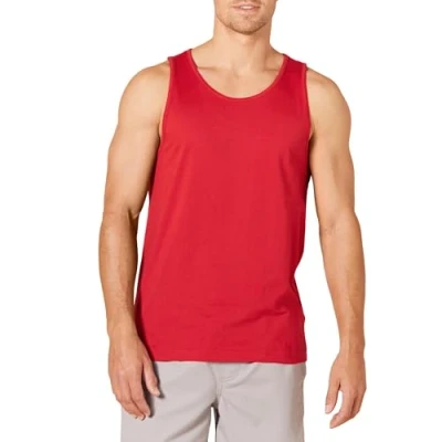 Bild av Amazon Essentials Men&#039;s Linne smal passform, Röd, XL