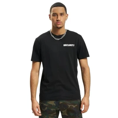 Bild av Brandit Security Tshirt med print, Storlek: XXL, Black
