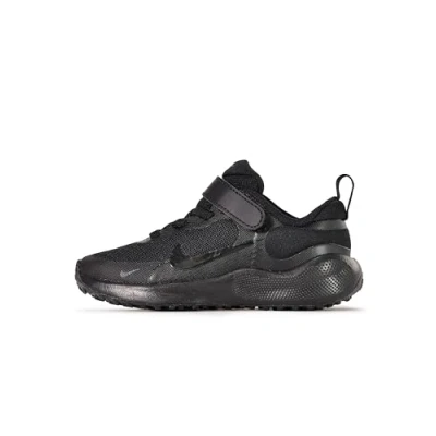 Bild av Nike Performance Revolution 7 Unisex Neutrala löparskor för barn, Storlek: 28, Black/anthracite Textil/syntet