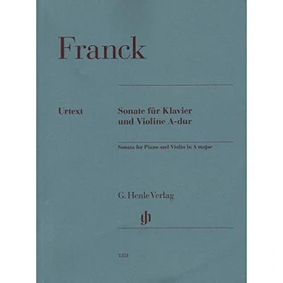 Bild av Sonate en la maj. violon et piano: Instrumentation: Violin and Piano