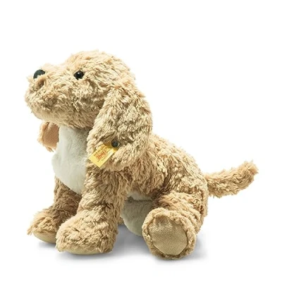 Bild av Steiff Soft Cuddly Friends Berno Goldendoodle 26 cm, gosedjur för småbarn och barn, mjuk gosig, kan tvättas i maskin, beige