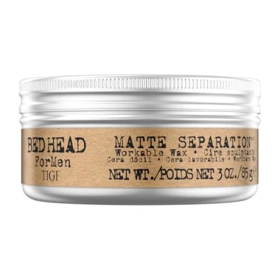 Bild av BED HEAD by TIGI for Men Matte Separation Stylingwachs für festen Halt, 85 g