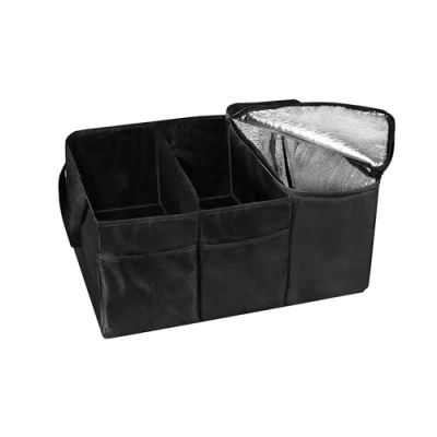 Bild av APA 23480 Bagageutrymmesväska Passar (bilmodell) Universal Polyester (L x B H) 420 570 275 mm Svart