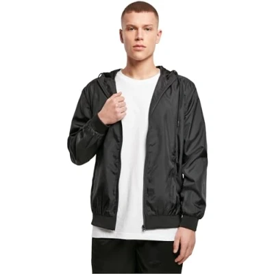Bild av Build Your Brand Windrunner för män, blk/blk, 4XL