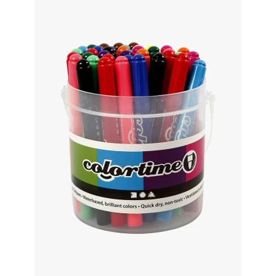 Bild av Colortime Tuschpennor Mixade Färger 42st