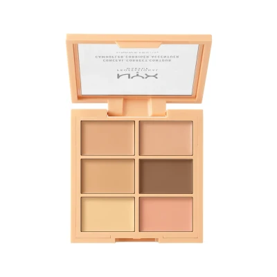 Bild av Nyx Professional Makeup 3C Palette CONCEAL,CORRECT,CONTOUR Sminkpalett, Storlek: 9 g, 1 light