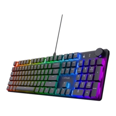 Bild av Trust GXT866 TORIX Gaming Tangentbord Nordisk Svart