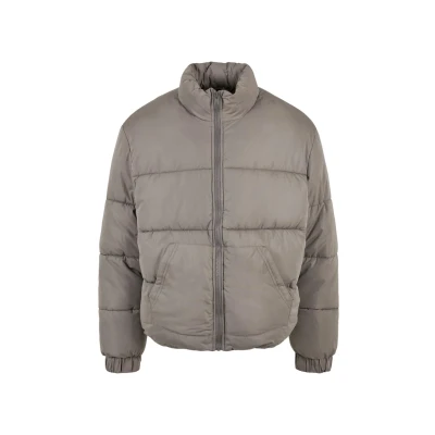 Bild av Urban Classics Cropped Puffer Jacket Vinterjacka, Storlek: Large, Asphalt
