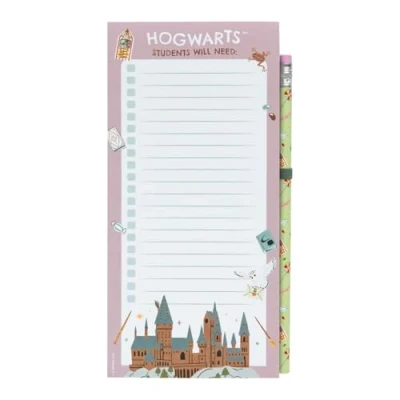Bild av Grupo Erik Harry Potter Magnetic Notepad For Fridge, Shopping List Pad Fridge 4 x 8 inches 10 21 cm Gifts, Merchandise, Stationery