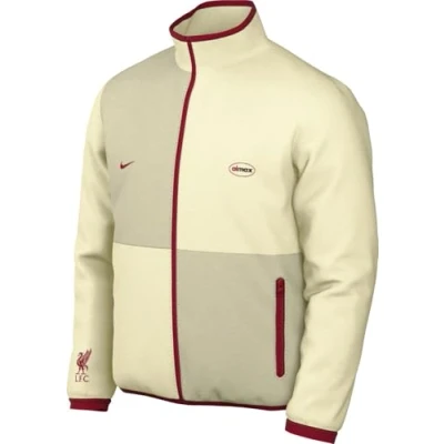 Bild av Nike Performance LFC Fleecejacka, Storlek: Large, Coconut milk/light khaki/gym red