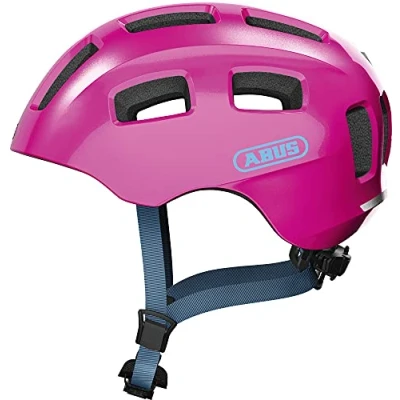 Bild av ABUS Sparkling Pink S Casco, Gioventù Unisex, Rosa (Rosa)