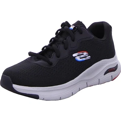 Bild av Skechers Arch Fit Infinity Cool herr Sneaker, Black, 39 EU