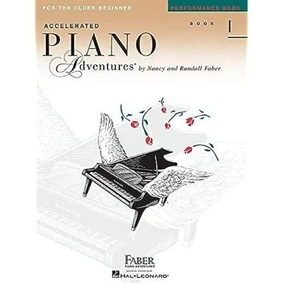Bild av Nancy faber : piano adventures for the older beginner perf. bk 1 performance book
