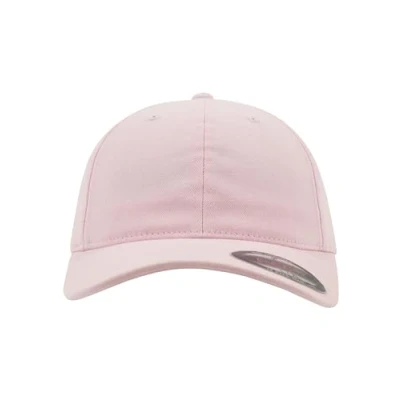 Bild av Flexfit Herrmössa med flexibel passform tvättad bomull pappa hatt för män, finns i många olika färger, storlekar SM till L XL, ROSA, S M