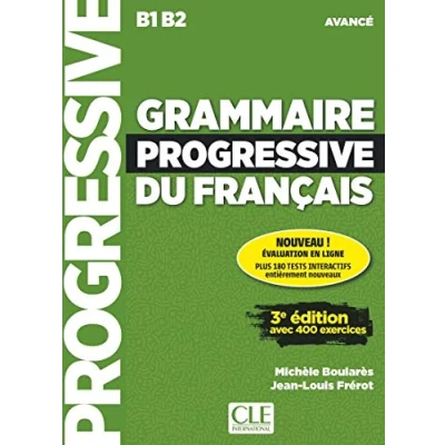 Bild av Grammaire progressive du français Niveau avancé (B1/B2) Livre + CD Appli web 3ème édition: avance