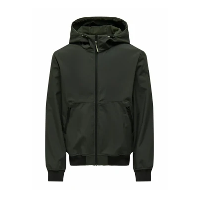 Bild av ONLY &amp; SONS Onsbowe blousonjacka för män, Torv, XL