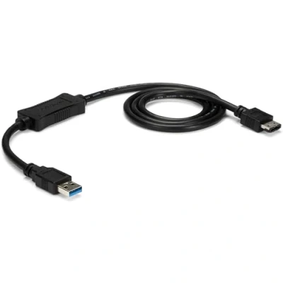 Bild av StarTech.com 3 fot USB 3.0 till eSATA adapter 6 Gbps HDD/SSD/ODD omvandlare hårddisk kabel (USB3S2ESATA3)