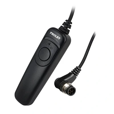 Bild av PHOLSY N8 kamera fjärrkontroll kabel frigöringssladd för Nikon Z8, Z9, D3, D4, D4s, D5, D6, D800, D850, D810, D700, D500, D300, D200, F6, F100, F5, F90, D1X, D220, D20, D2X, D222X,