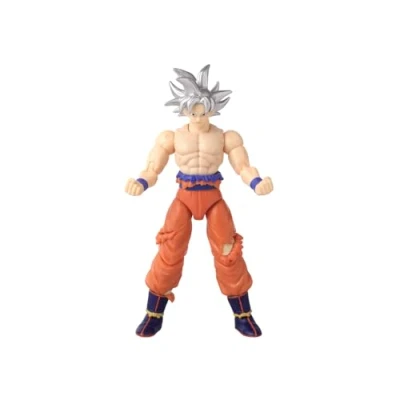 Bild av BANDAI Dragon Ball Super Figurine Stars 17 cm Goku Ultra Instinct Officiell licens Ledad figur leksak för barn från 4 år 35994J