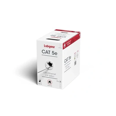 Bild av CAT5e solid bar koppar UTP innerkabel 24 AWG 4 vridna par 305 m