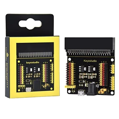 Bild av KEYESTUDIO Microbit Mikrobitsensor breakoutboard V2 I2C SPI mciro USB för BBC Micro: bit