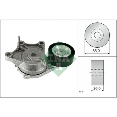 Bild av INA 534 0903 10 Galet Tendeur PEUGEOT: 3008 I, 308 I 3/5 portes, 508 SW, CITROËN: DS5 5 C4 II DS4 portes