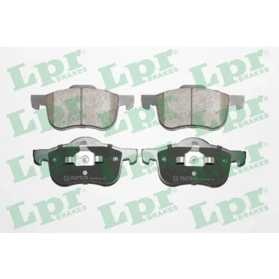 Bild av Bromsbeläggsats, Framaxel, volvo s60 i, s80 v70 ii, xc70 cross country 272401, 2724011, 274335, 30648385, 30648387, 8623861