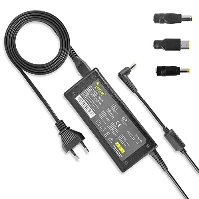 Bild av Leicke ULL Universal Power Supply Charger för Lenovo Thinkpad Helix Flex IdeaPad 20V 3.25A 65W Kompatibel med Acer Asus Toshiba Medion 19V 3.42A 2.25A 2.37A 45W 4 kontakter