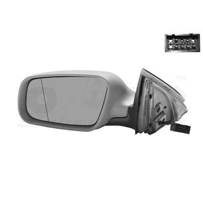 Bild av Rétroviseur extérieur Van Wezel 0317807 gauche avec couche d&#039;apprêt Rétroviseurs complets, asphérique, pour ajustage électrique des rétroviseurs, chau