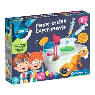 Bild av Clementoni Galileo Lab mina första experiment, spännande försök för förskolebarn, experimentera med färger, vikter och mått, små forskare från 5 år av 59266