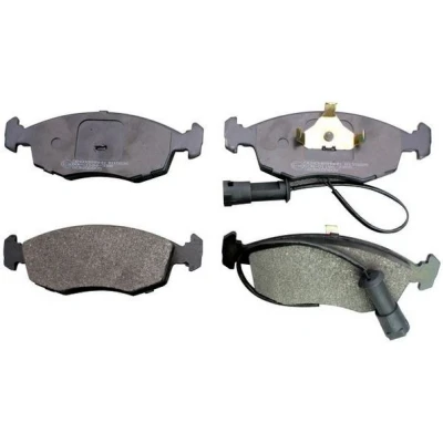 Bild av DENCKERMANN B110226 Jeu de plaquettes frein Essieu avant contact signal d&#039;usure inclus FORD: Sierra Mk1 3/5 portes, Mk2 portes