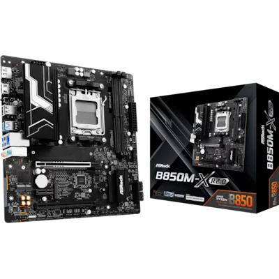 Bild av ASRock B850M X R2.0 Moderkort AMD B850 AM5 socket DDR5 RAM Micro ATX