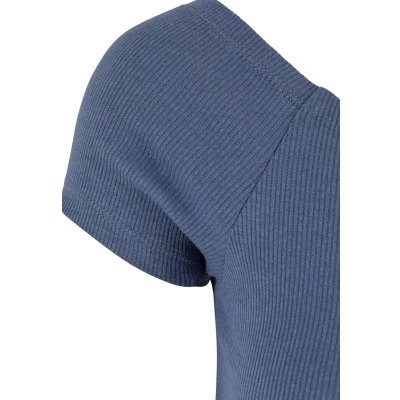Bild av Urban Classics OFF Shoulder Fodralklänning, Storlek: 3XL, Vintageblue