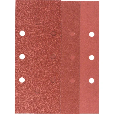 Bild av Bosch 25 delars planslippapperssats, kornstl 60, 80, 120, 240 G= 240, 8 hål (B+D)