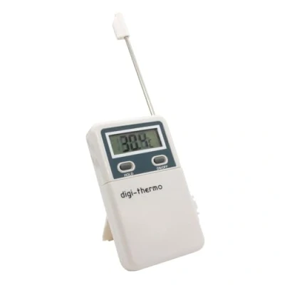 Bild av Handhållen digital termometer med sond och skärm 50+300ºc 25fr0485 Agtwt2 Perfekt för luftkonditioneringsutrustning